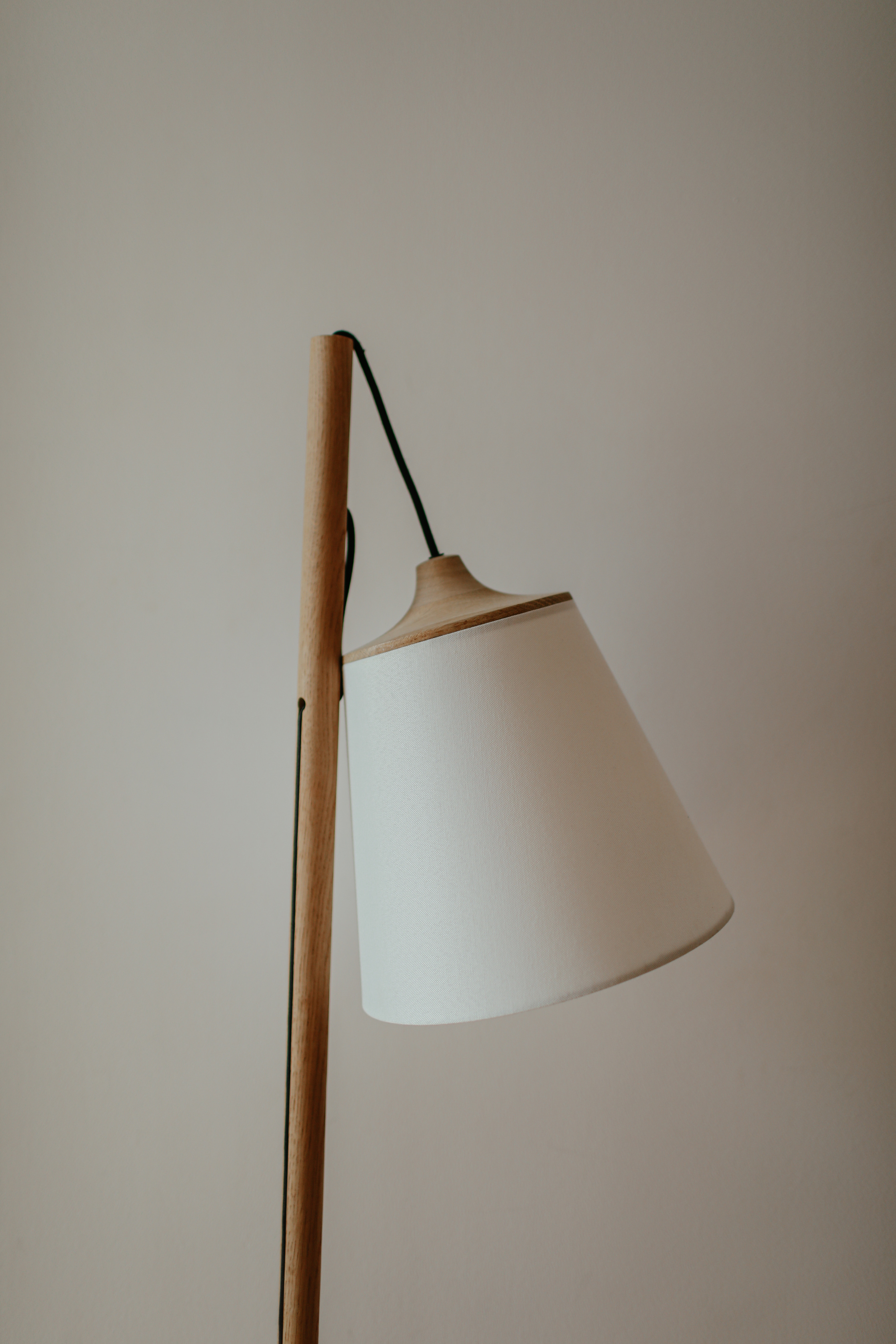 White and Brown Table Lamp